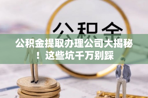 博尔塔拉蒙古公积金提取办理公司大揭秘！这些坑千万别踩