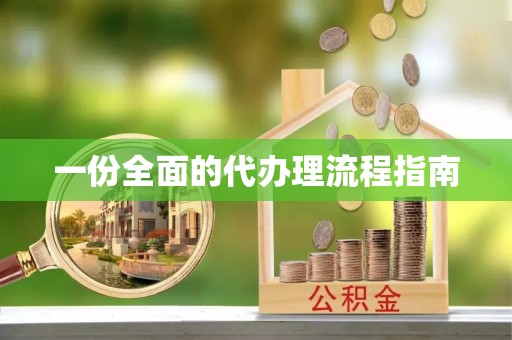 博尔塔拉蒙古一份全面的代办理流程指南